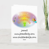 De briljante Kaart van de Verjaardag van de (Achterkant)