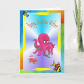 De briljante Kaart van de Verjaardag van de (Voorkant)