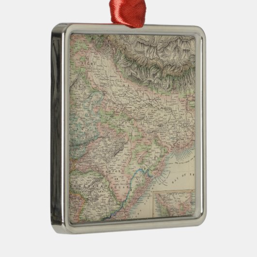 De Britse bezitters in Oost-Indies Metalen Ornament (Rechts)