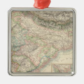 De Britse bezitters in Oost-Indies Metalen Ornament (Voorkant)