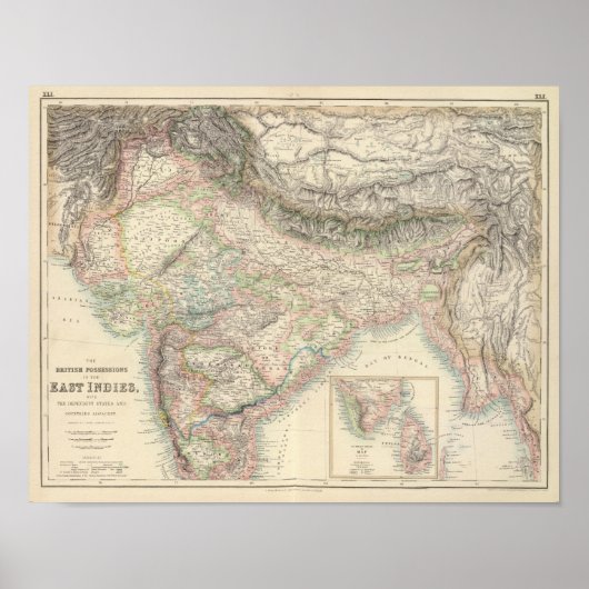 De Britse bezitters in Oost-Indies Poster (Voorkant)