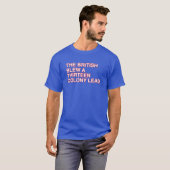 De Britse Blew A Thirn Colony Lead T-shirt (Voorkant volledig)