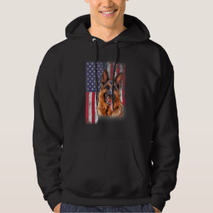 de britse bondsrepubliek duitsland amerika vlag op hoodie