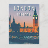 De Britse charme van Londen Briefkaart (Voorkant)