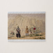 De Britse commandant van Shah Shoojan's tweede Jan Legpuzzel (Horizontaal)