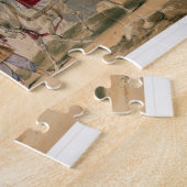 De Britse commandant van Shah Shoojan's tweede Jan Legpuzzel (Zijkant)