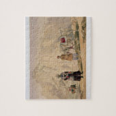 De Britse commandant van Shah Shoojan's tweede Jan Legpuzzel (Verticaal)