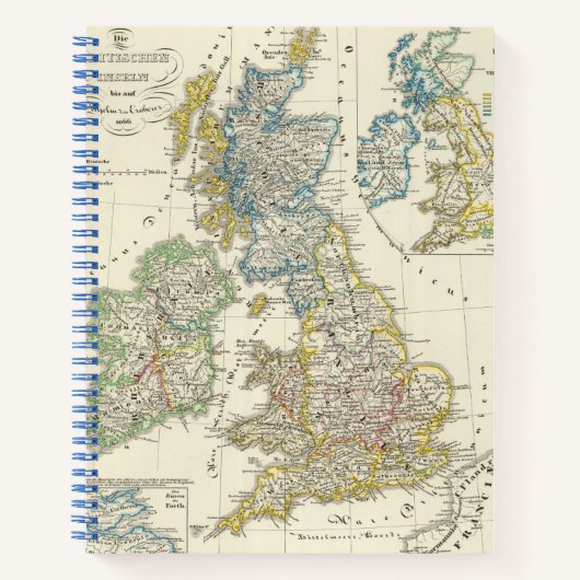 De Britse eilanden 2 Notitieboek (Voorkant)