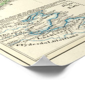 De Britse eilanden 2 Poster (Hoek)