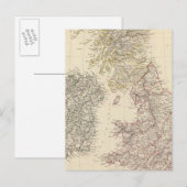 De Britse eilanden Briefkaart (Voorkant / Achterkant)