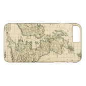 De Britse Eilanden Case-Mate iPhone Case (Achterkant (Horizontaal))