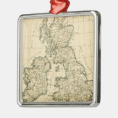 De Britse eilanden Metalen Ornament (Links)