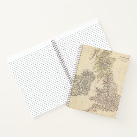 De Britse eilanden Notitieboek (Binnen)