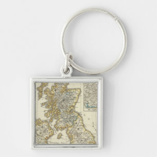 De Britse eilanden sinds 1485 Sleutelhanger