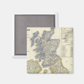 De Britse eilanden van 1066 tot 1485 Magneet (Voorkant / Achterkant)