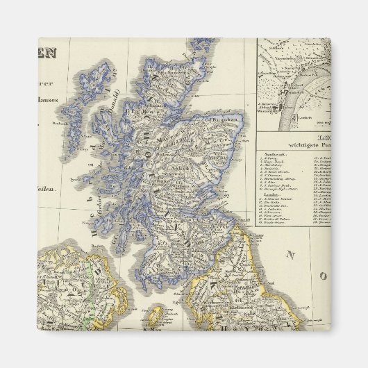 De Britse eilanden van 1066 tot 1485 Magneet (Voorkant)