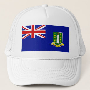De Britse Maagdelijke Vlag van Eilanden Trucker Pet