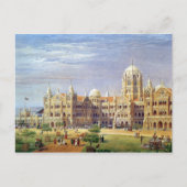 De Britse Raj Great Indian Peninsular Terminus Briefkaart (Voorkant)