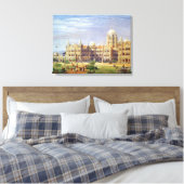 De Britse Raj Great Indian Peninsular Terminus Canvas Afdruk (Insitu (Slaapkamer))