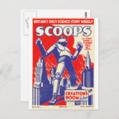 De Britse robots komen eraan! Briefkaart (Voorkant / Achterkant)