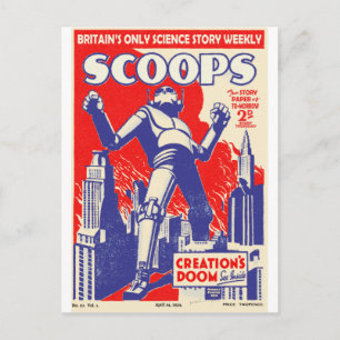 De Britse robots komen eraan! Briefkaart