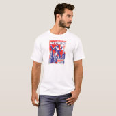 De Britse robots komen eraan! T-shirt (Voorkant volledig)