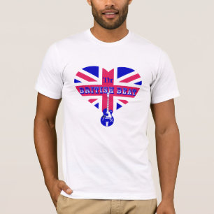 De Britse vlag Hart & Gitaar T-shirt