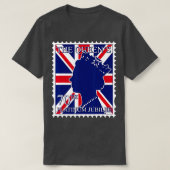 De Britse vlag Platinum Jubi, de 70-jarige Britse T-shirt (Design voorkant)