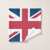 De Britse vlag Union Jack Bad Handdoek (Wasdoekje)