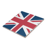 De Britse vlag Union Jack keramiek tegel Tegeltje<br><div class="desc">Keramiek met Union Jack vlagontwerp. Dit ontwerp van de vlag van het Verenigd Koninkrijk is een geweldige manier om te laten zien dat je trots bent om Brits te zijn.</div>