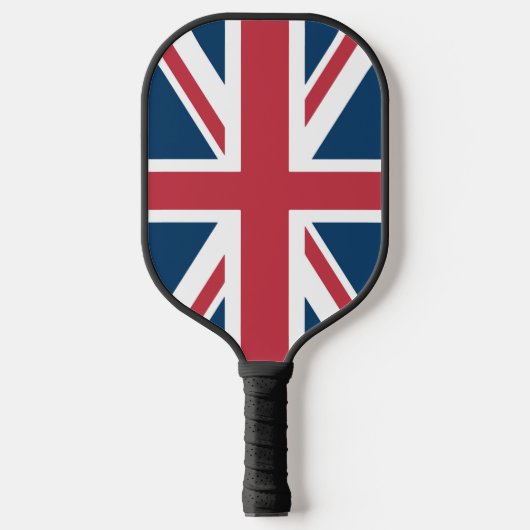 De Britse vlag Union Jack Pickleball Paddle (Voorkant)