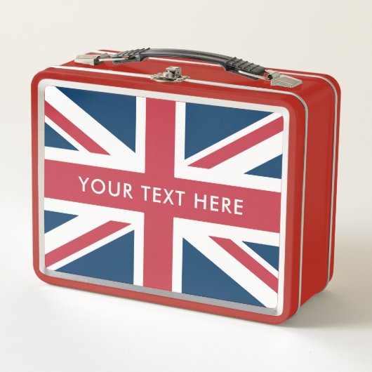 De Britse vlag Union Jack Rood (Voorkant)