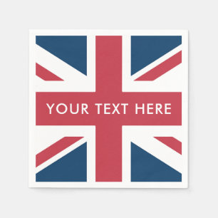 De Britse vlag Union Jack Servet