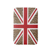 De Britse Vlag van Union Jack met de Druk van de Badmat (Voorkant Verticaal)