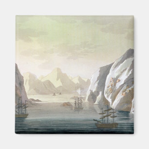 De Britse Voyag zoekt de Noordwestpassage Magneet