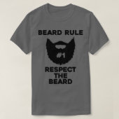 de britse wet respecteert de baard t-shirt (Design voorkant)