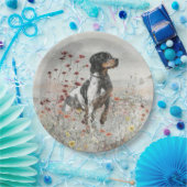 De Brittany spaniel Papieren borden Bordje (Feest)