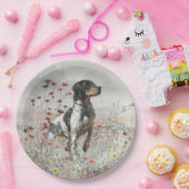 De Brittany spaniel Papieren borden Bordje (Feest)