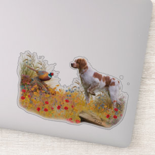 De Brittany spaniel Sticker