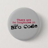 De Bro-code-Button Ronde Button 5,7 Cm (Voorkant)