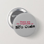De Bro-code-Button Ronde Button 5,7 Cm (Voorkant /achterkant)