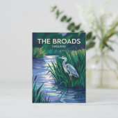 De Broads Verenigd Koninkrijk Briefkaart (Staand voorkant)