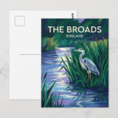 De Broads Verenigd Koninkrijk Briefkaart (Voorkant / Achterkant)