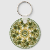 De broccolator - Fractal Art Sleutelhanger (Voorkant)