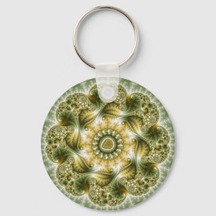 De broccolator - Fractal Art Sleutelhanger