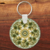 De broccolator - Fractal Art Sleutelhanger (Voorkant)