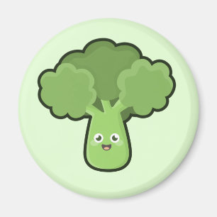 De Broccoli van Kawaii Magneet