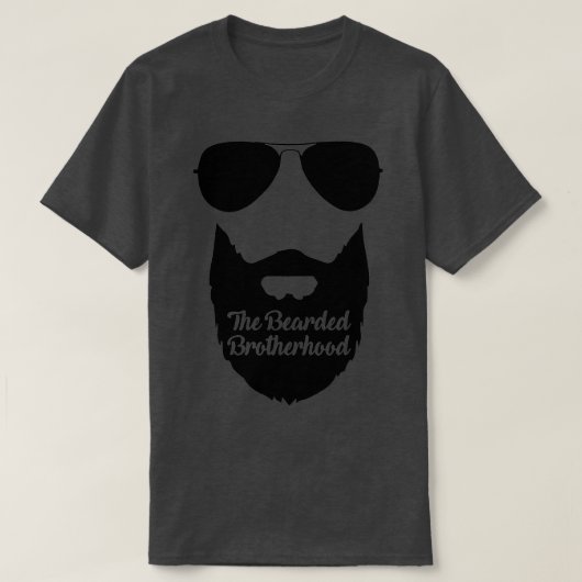 De broederschap van de baard t-shirt (Design voorkant)