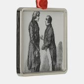 De broers Cointet Metalen Ornament (Rechts)