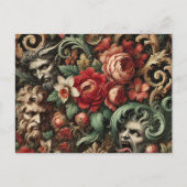 De Broers Groen - Gotisch Victoriaans Feestdagenkaart (Voorkant)